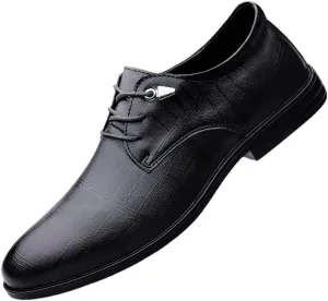 Men's Oxfords Shoes Classic Mens Leather Dress Shoes Modern Wedding Pointed Toe Fashion Sneakers