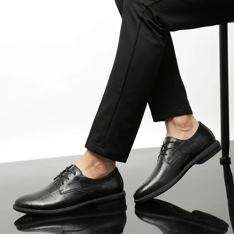 Men's Patent Leather Dress Shoes Business Formal Oxford Shoes Wedding Office Loafers Shoes for Men