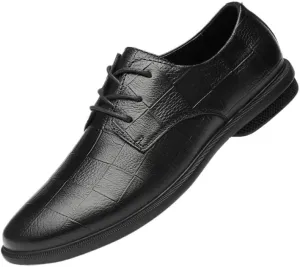 Men's Patent Leather Dress Shoes Business Formal Oxford Shoes Wedding Office Loafers Shoes for Men