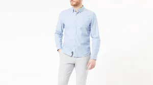 Men's Slim Fit 2 Button Collar Shirt