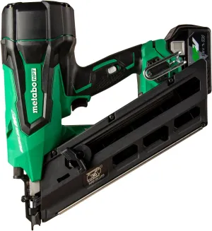Metabo HPT 36V MultiVolt Cordless Paper Strip Framing Nailer | Includes Battery and Charger | NR3690DC
