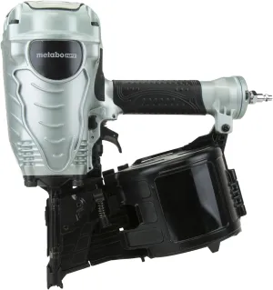 Metabo HPT Coil Framing Nailer, Pro-Preferred Pneumatic Power Nailers in Construction Tools, Versatile Framing Tool for Floor, Truss, and Roof Decking, 15° 1-3/4″ to 3-1/2″ Nails, NV90AG(S)