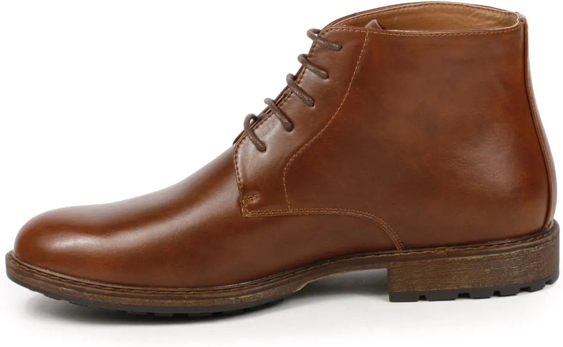 Metrocharm MC132 Men's Lace Up Casual Fashion Ankle Oxford Boot