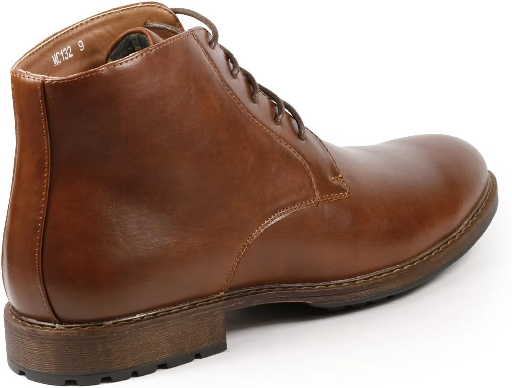 Metrocharm MC132 Men's Lace Up Casual Fashion Ankle Oxford Boot