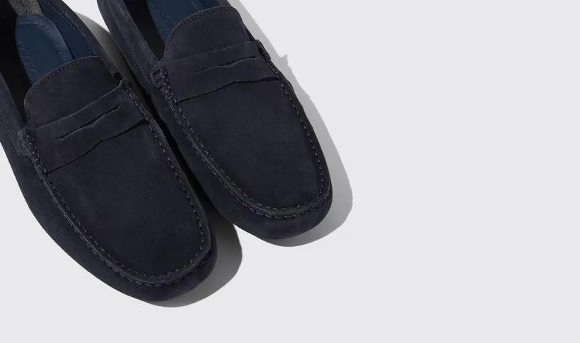 Michael Blue Suede