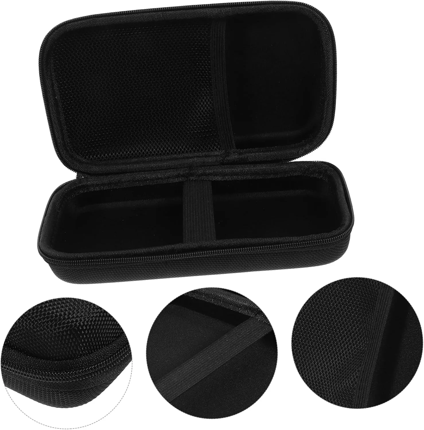 Mikikit Portable Game Console Storage Case with Zipper Closure Travel Accessories Bag Compatible Carrying Case for Game Controller Stylish and Durable Design