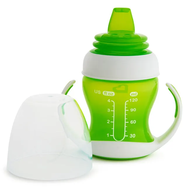 Munchkin- Gentle™ Transition Cup 4 Oz -  4Months  - Green
