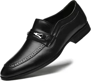 MWX Men's Dress Shoes Formal Business Oxford Classic Pull on Wingtip Casual Shoes
