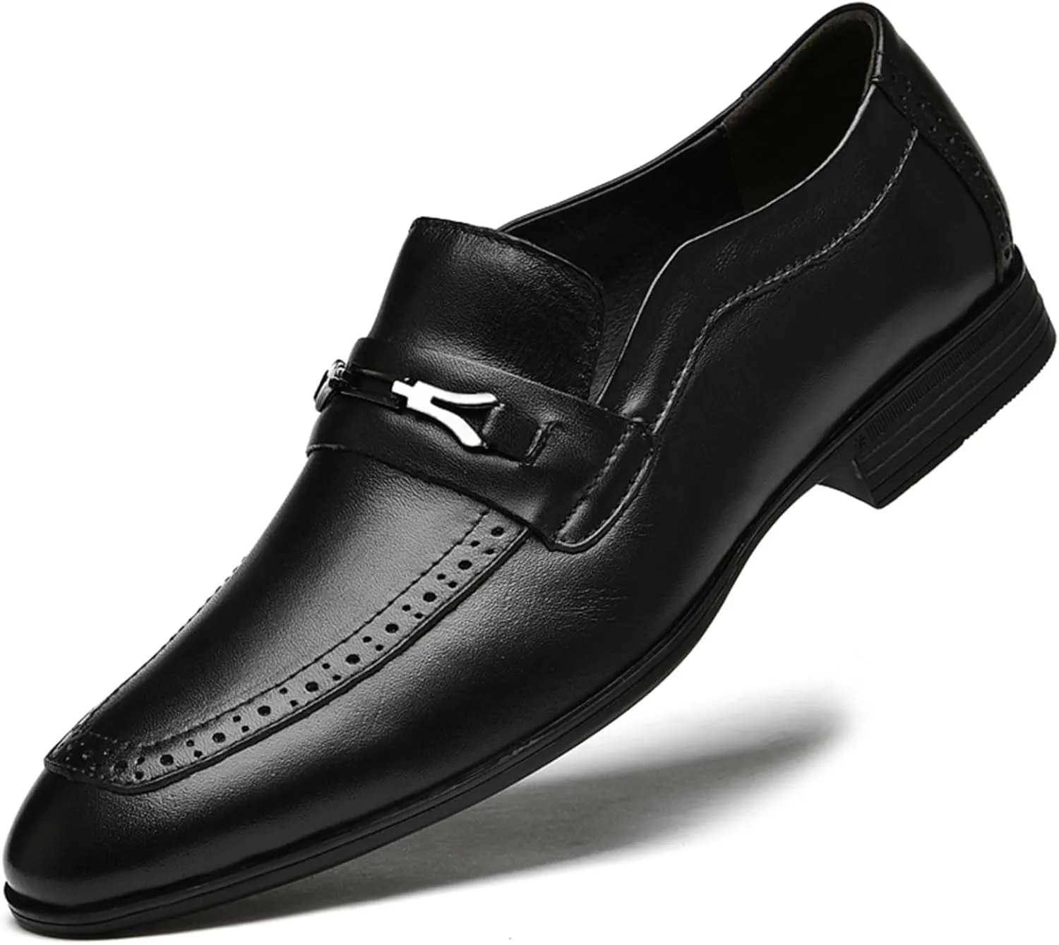 MWX Men's Dress Shoes Formal Business Oxford Classic Pull on Wingtip Casual Shoes