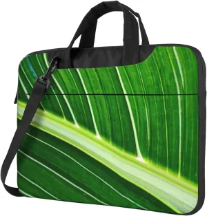 Natures' Rhythm Print Laptop Bag, 13-15.6 inch Work Tote Briefcase Messenger Bag Gifts for Men Women
