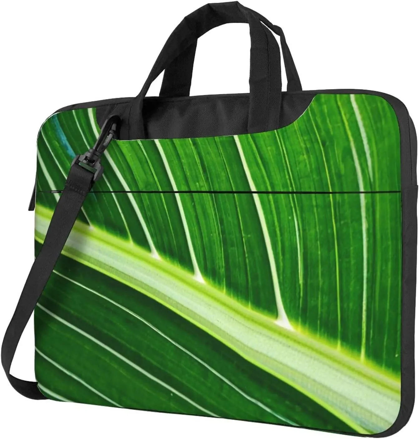 Natures' Rhythm Print Laptop Bag, 13-15.6 inch Work Tote Briefcase Messenger Bag Gifts for Men Women