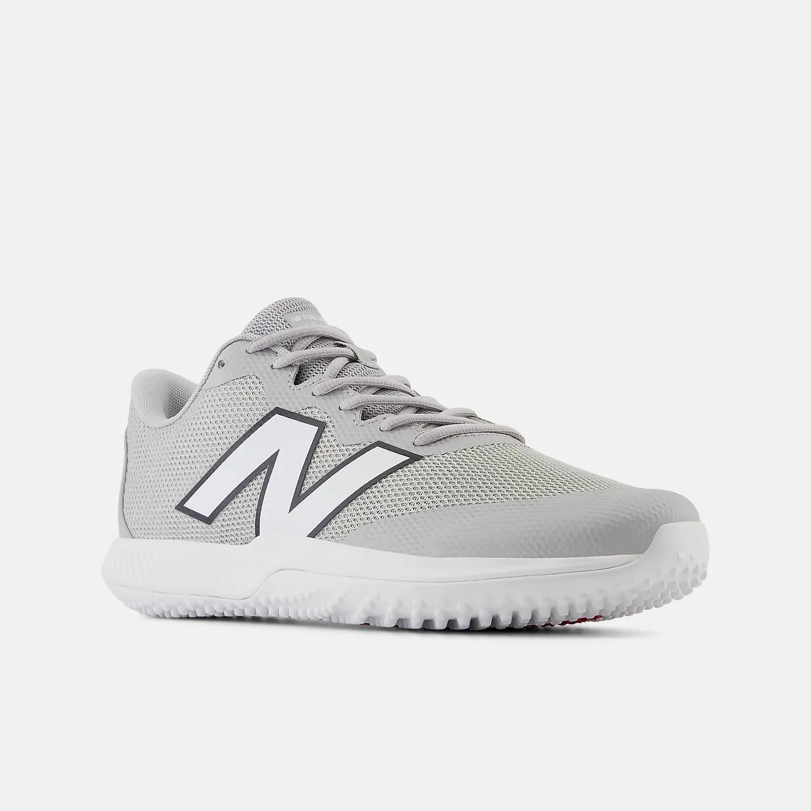 NEW Men's NEW BALANCE FUELCELL 4040V7 TURF TRAINER Raincloud White MESH Shoes AUTHENTIC IN BOX