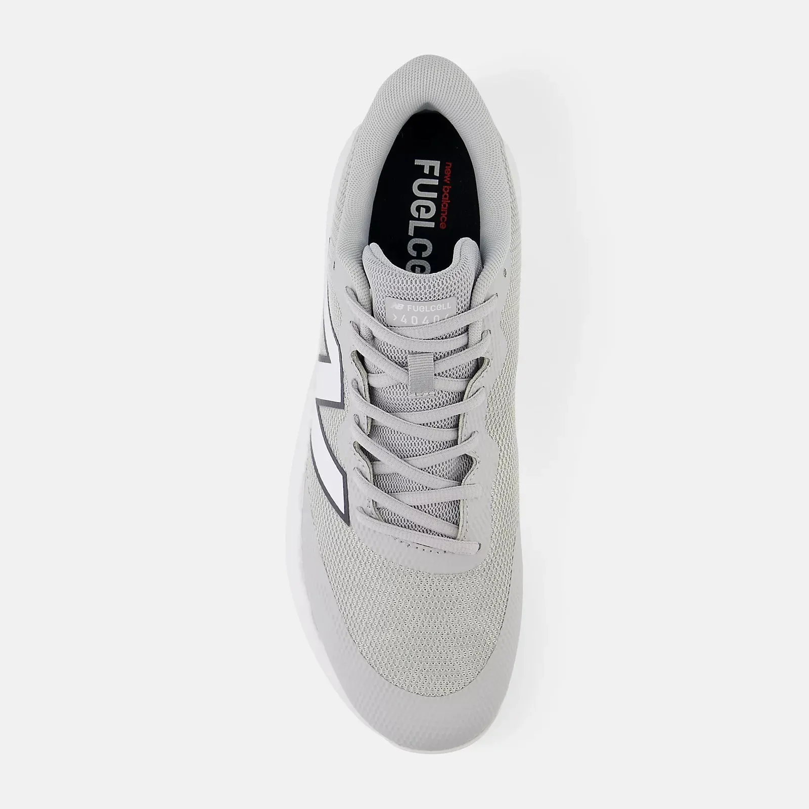 NEW Men's NEW BALANCE FUELCELL 4040V7 TURF TRAINER Raincloud White MESH Shoes AUTHENTIC IN BOX