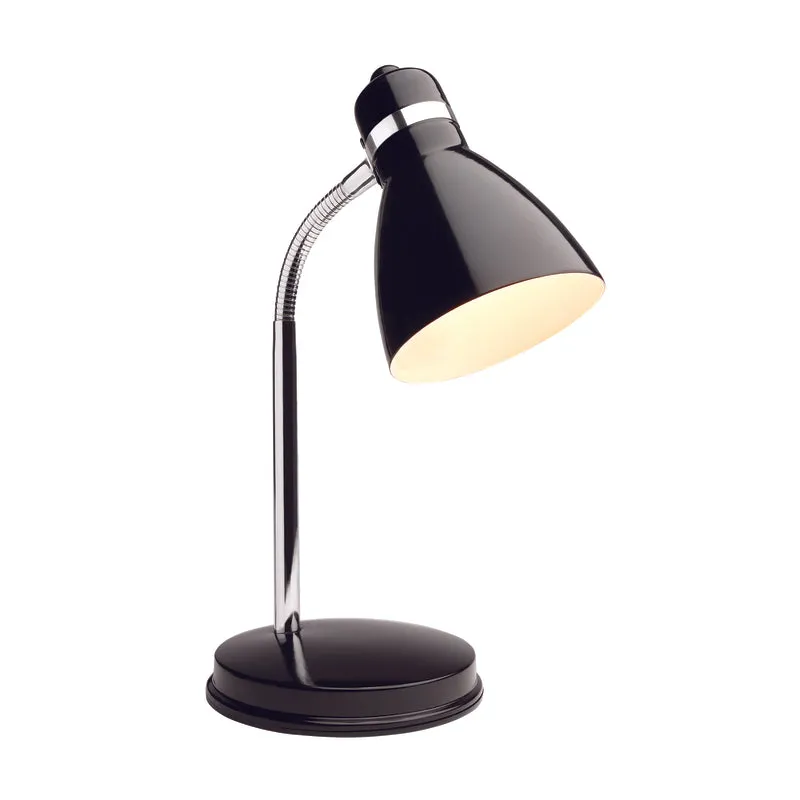 Newhouse Lighting Oxford 13 in. Black Desk Lamp