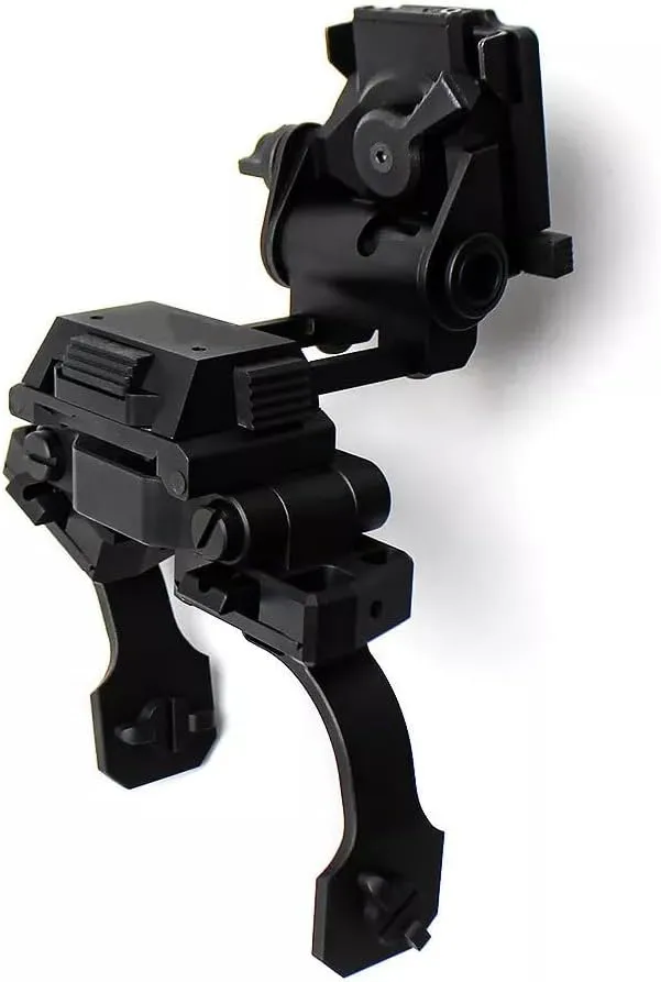 Night Vision Goggles NVG Mount for L4 G24 Helmet Mount Dual PVS 14 J Arm Binocular Dovetail Bridge Mount