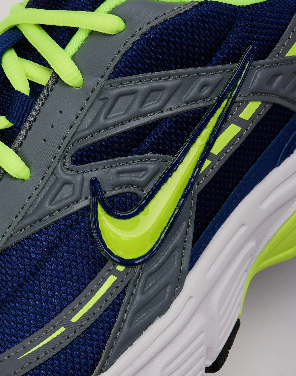 Nike Initiator Royal Blue Lime Green Gray White Black Shoe Sneaker Trainer