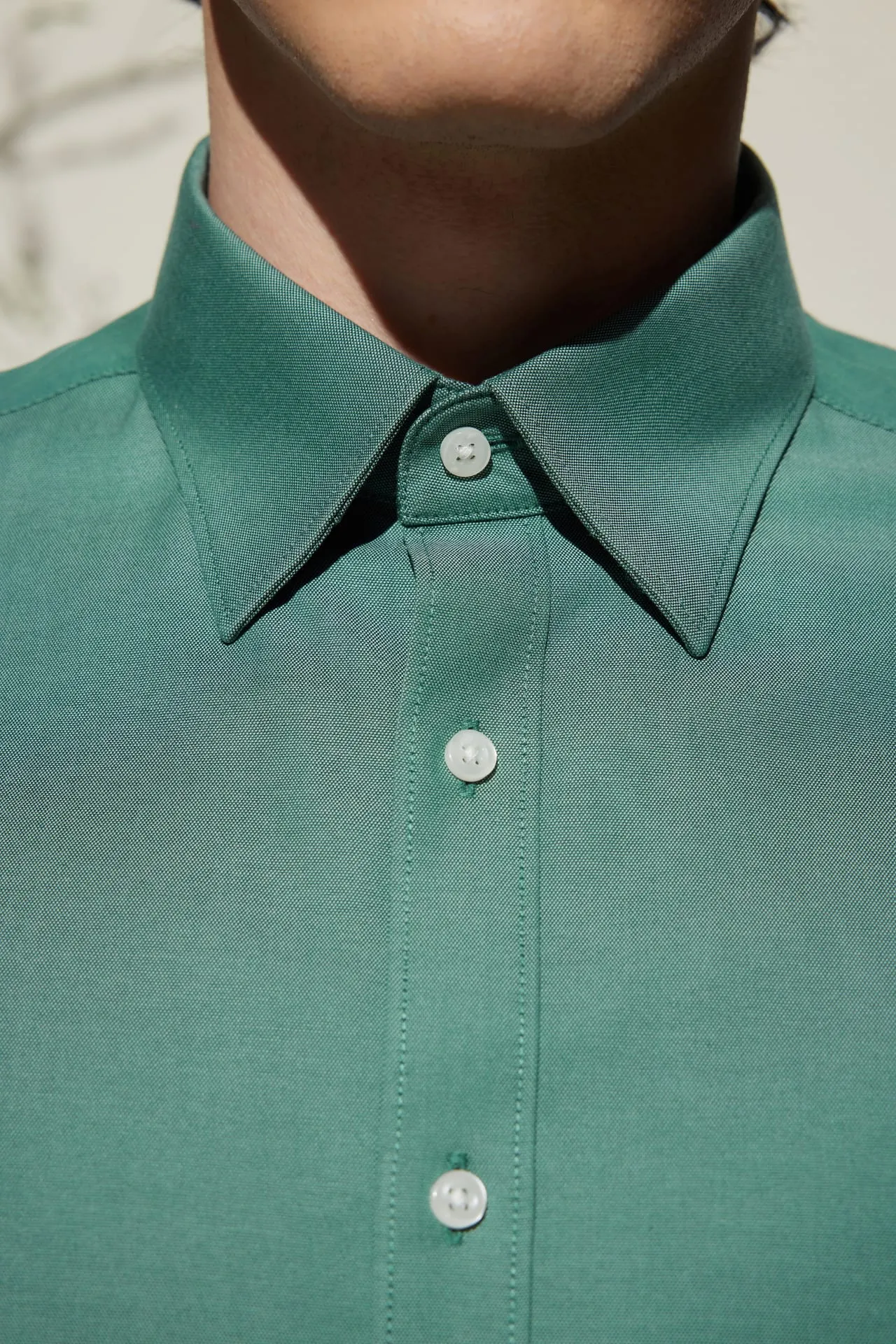 Non-Iron Cotton Stretch Smart Fit Oxford Shirt