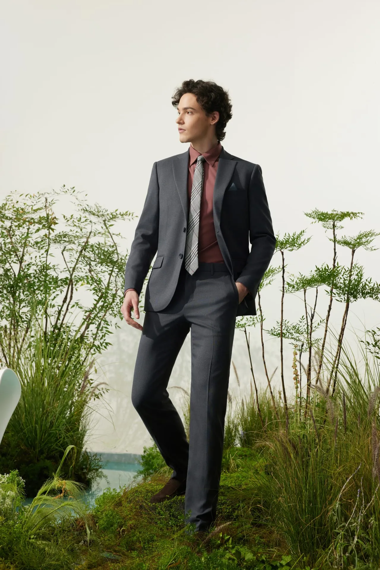Non-Iron Cotton Stretch Smart Fit Oxford Shirt