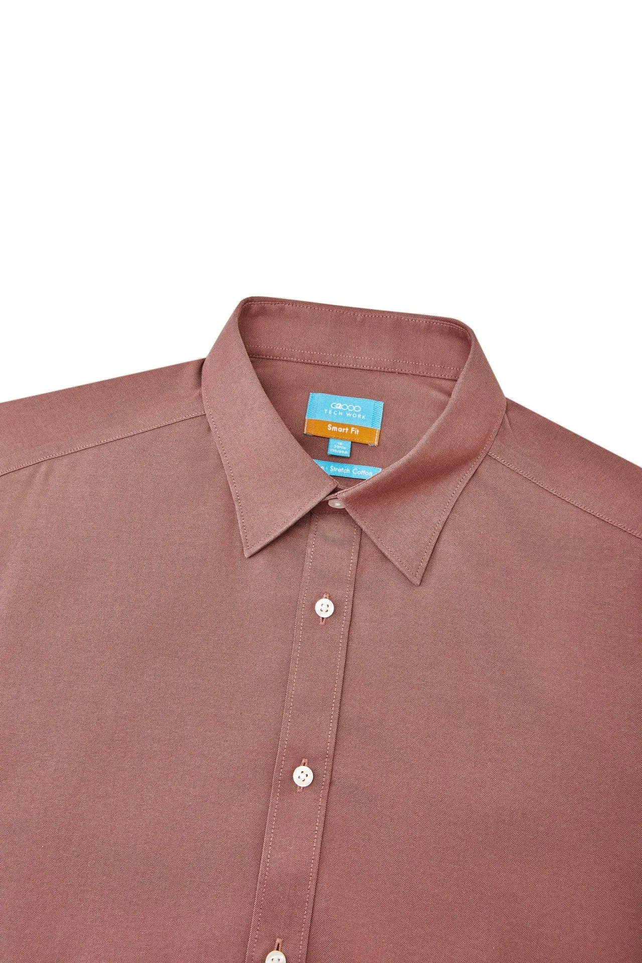 Non-Iron Cotton Stretch Smart Fit Oxford Shirt