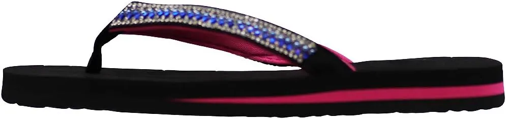 NORTY Womens Casual Flip Flop Thong Sandals For Beach, Pool or Everyday