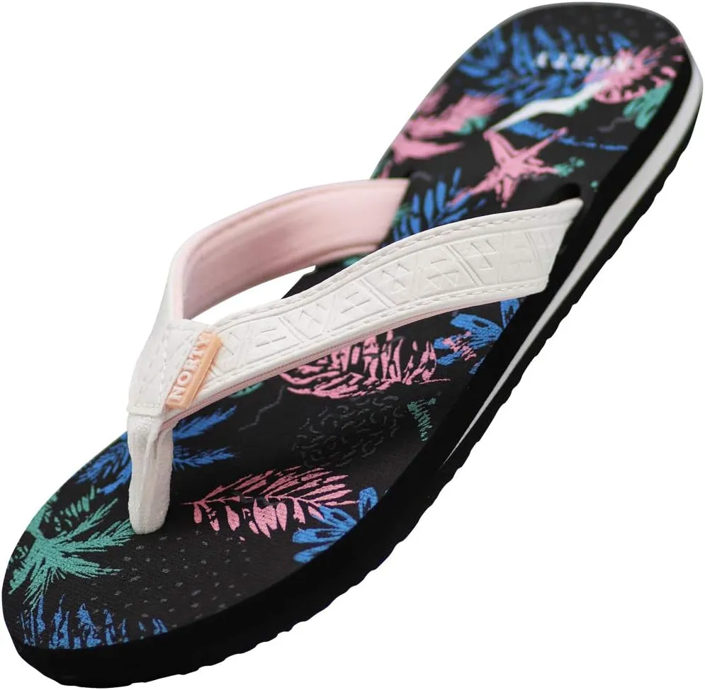 NORTY Womens Casual Flip Flop Thong Sandals For Beach, Pool or Everyday