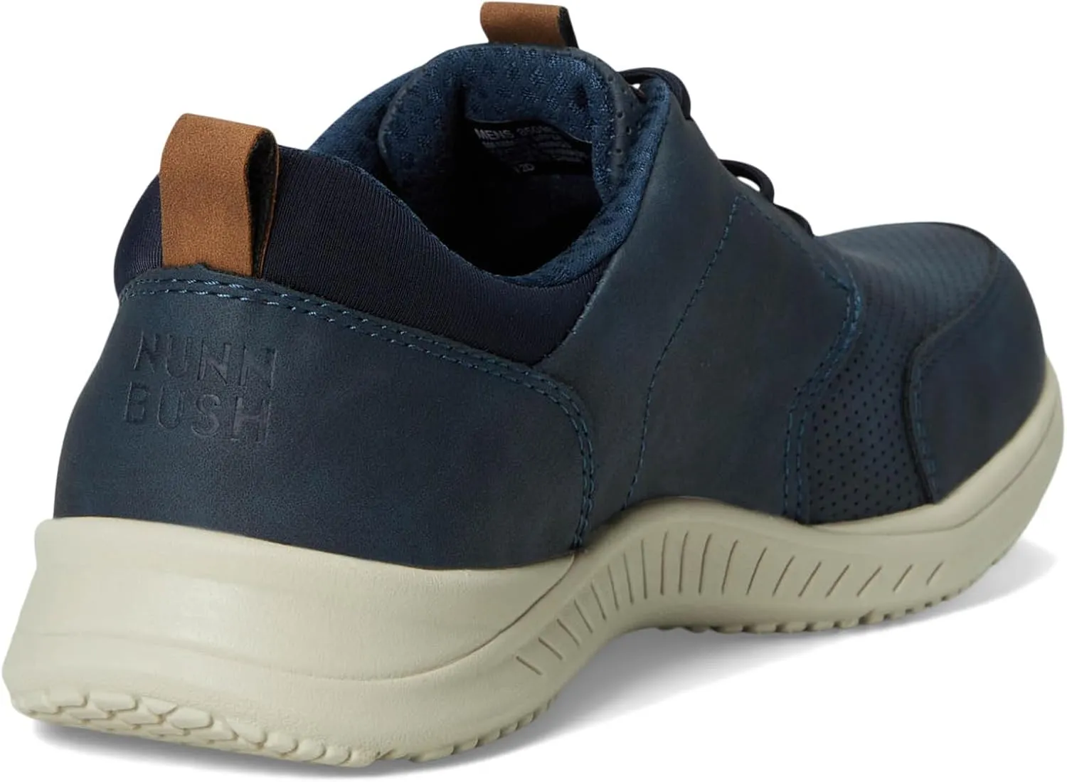 Nunn Bush Men's Conway Moccasin Toe Oxford Casual Lace Up Lightweight Athletic Style