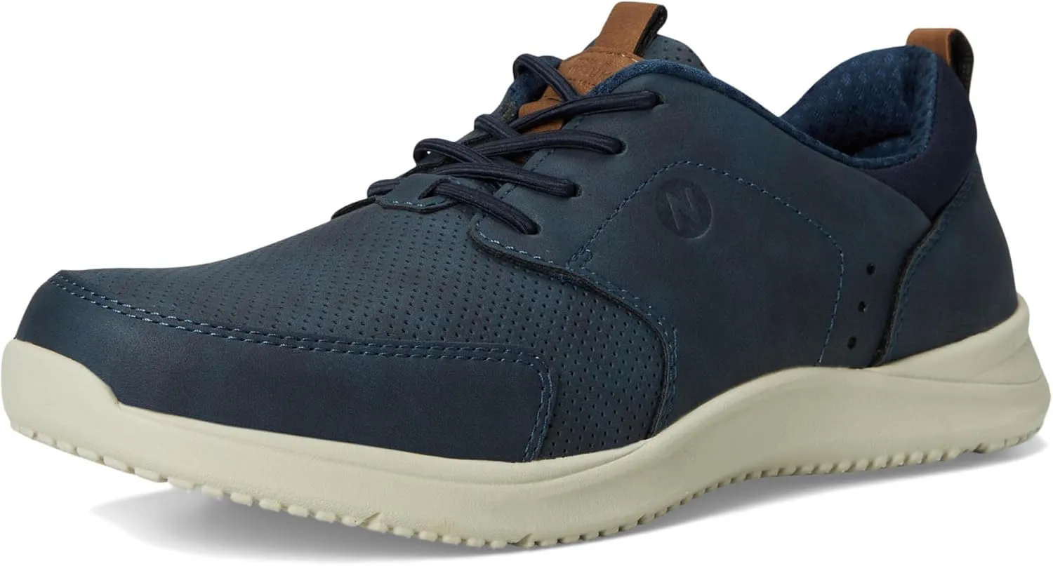 Nunn Bush Men's Conway Moccasin Toe Oxford Casual Lace Up Lightweight Athletic Style