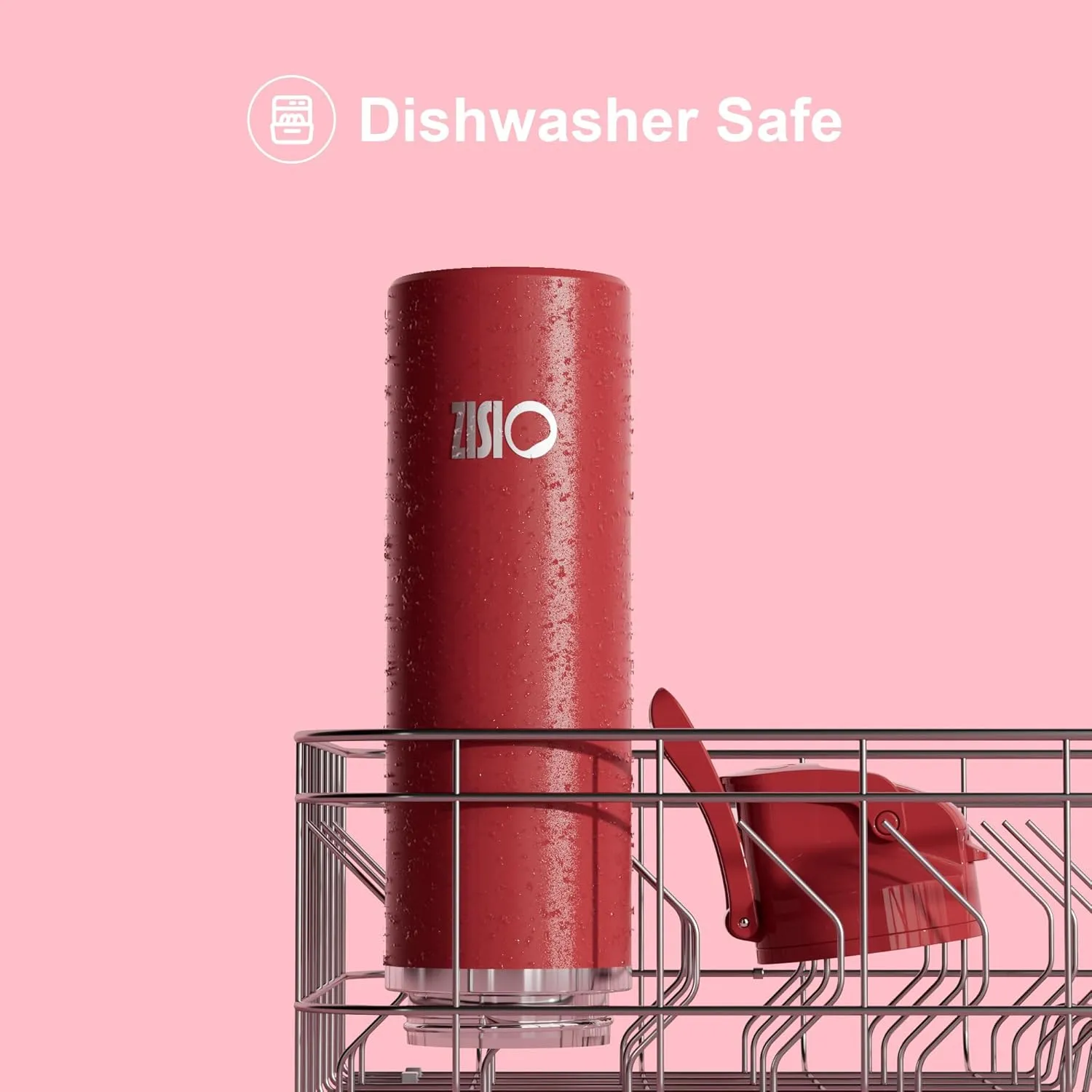 OISIZ Insulated Water Bottle 24 oz with 2-in-1 Straw and Swig Lid, Leakproof and BPA Free, Keep Cold 24H, Vacuum Stainless Steel Water Bottle for School, Travel and Sports, All Dishwasher Safe
