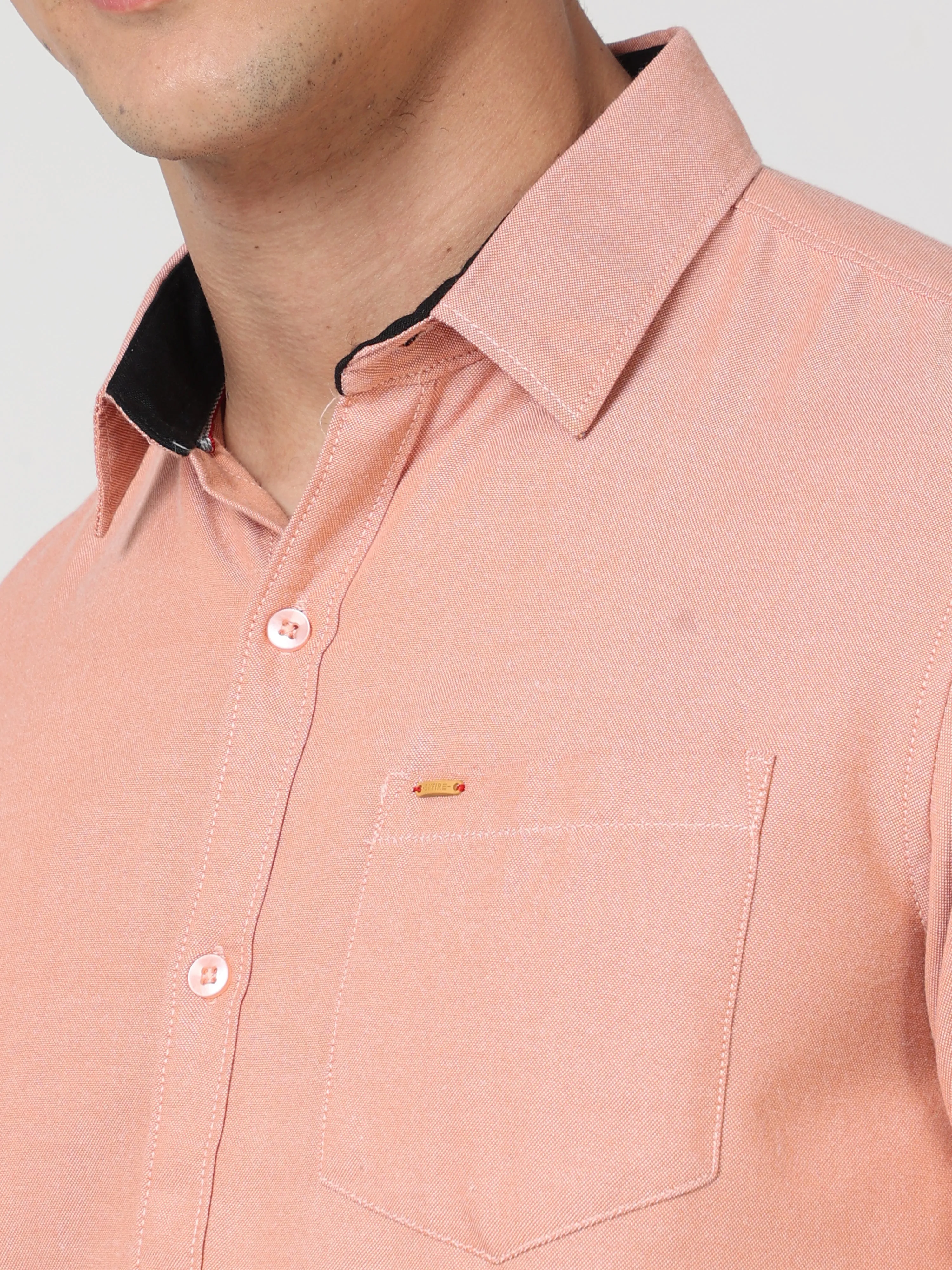 Onfire Oxford Orange Shirt