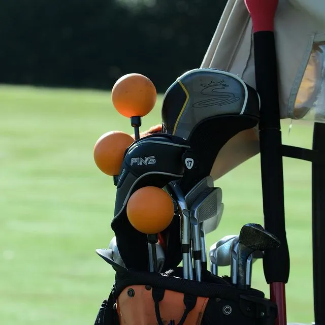 Orange Whip Golf Swing Trainer. Full Swing Golf Training Aid