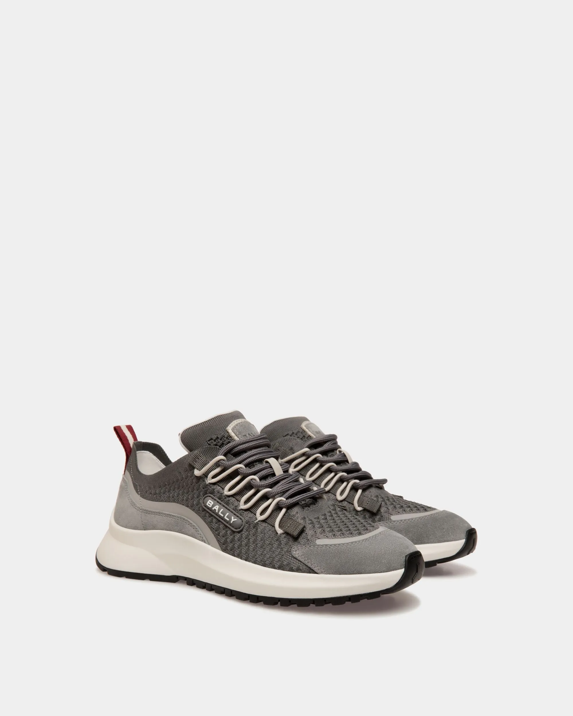 Outline Sneaker in Light Grey Knit