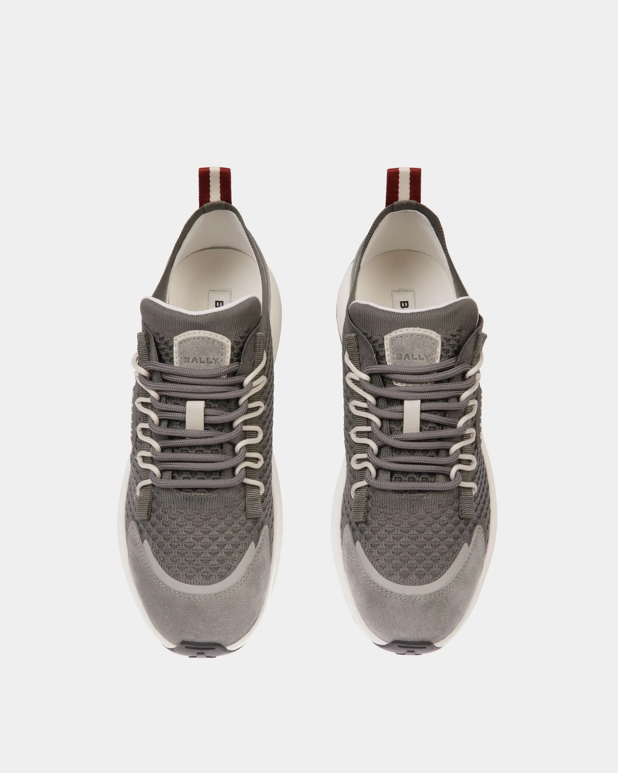 Outline Sneaker in Light Grey Knit