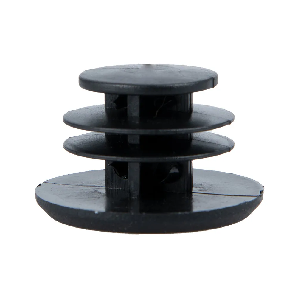 Oxford End Plugs Push-in Black (Bag of 10 pairs)