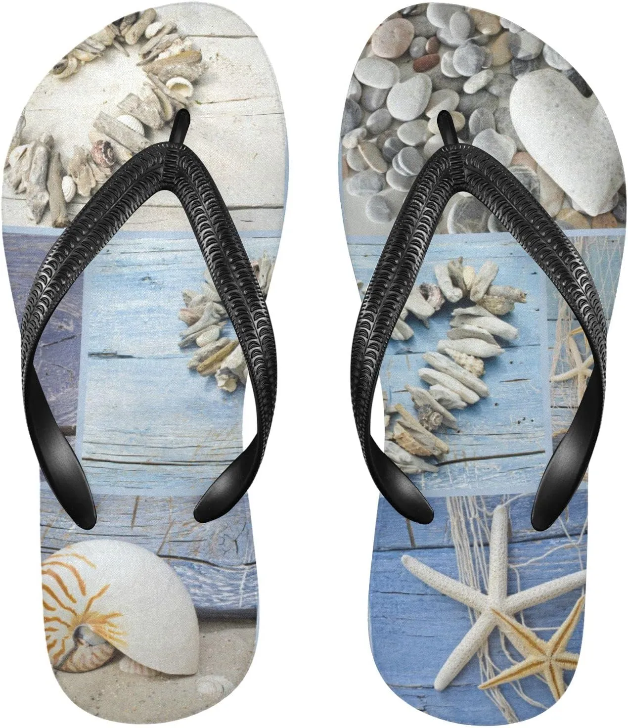 Oyihfvs Flip Flops Flip Sandal Home Slippers Hotel Spa Bedroom for Men Women XS-XXL
