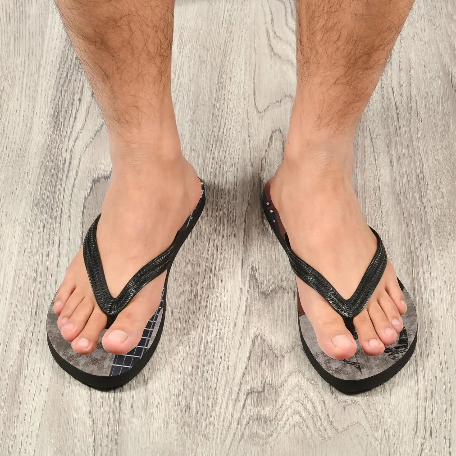 Oyihfvs Flip Flops Flip Sandal Home Slippers Hotel Spa Bedroom for Men Women XS-XXL