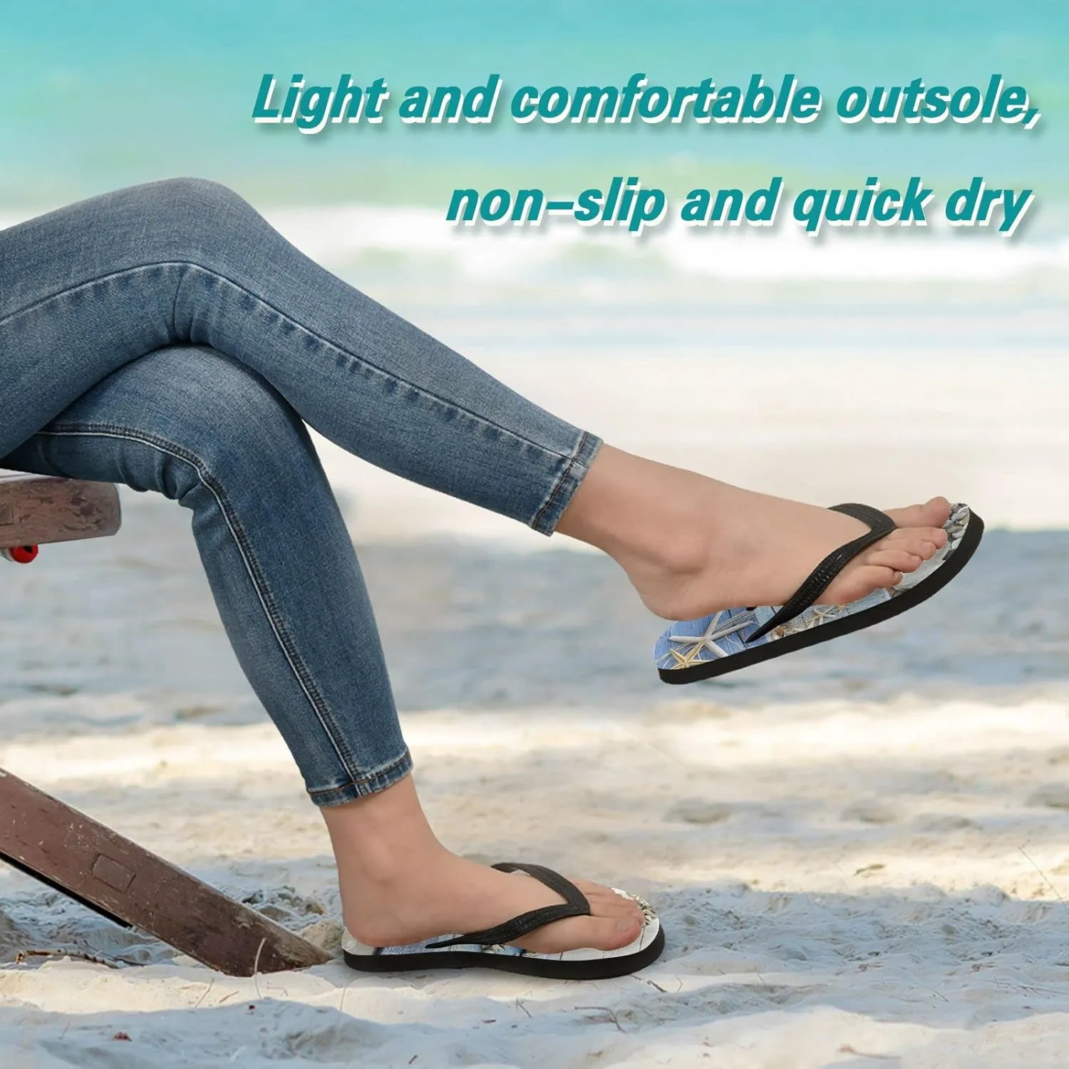 Oyihfvs Flip Flops Flip Sandal Home Slippers Hotel Spa Bedroom for Men Women XS-XXL