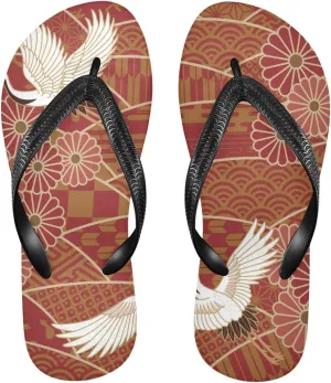 Oyihfvs Flip Flops Flip Sandal Home Slippers Hotel Spa Bedroom for Men Women XS-XXL