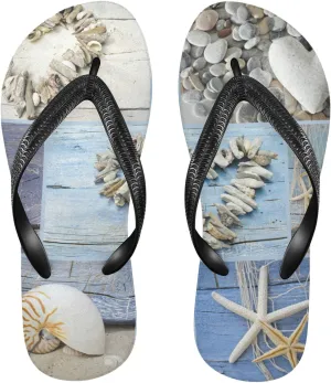 Oyihfvs Flip Flops Flip Sandal Home Slippers Hotel Spa Bedroom for Men Women XS-XXL