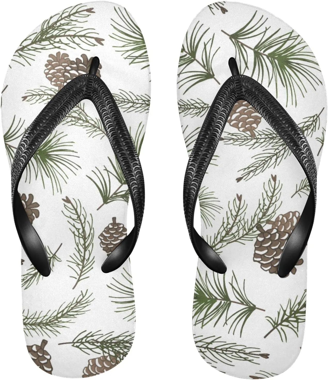 Oyihfvs Flip Flops Flip Sandal Home Slippers Hotel Spa Bedroom for Men Women XS-XXL