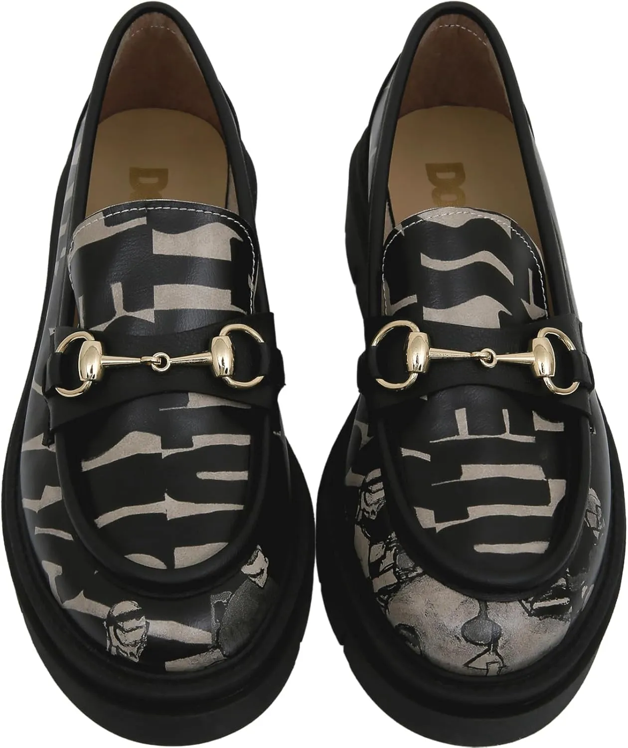 Penny Loafers for Women - Handmade and Vegan Leather Platform Loafers for Women