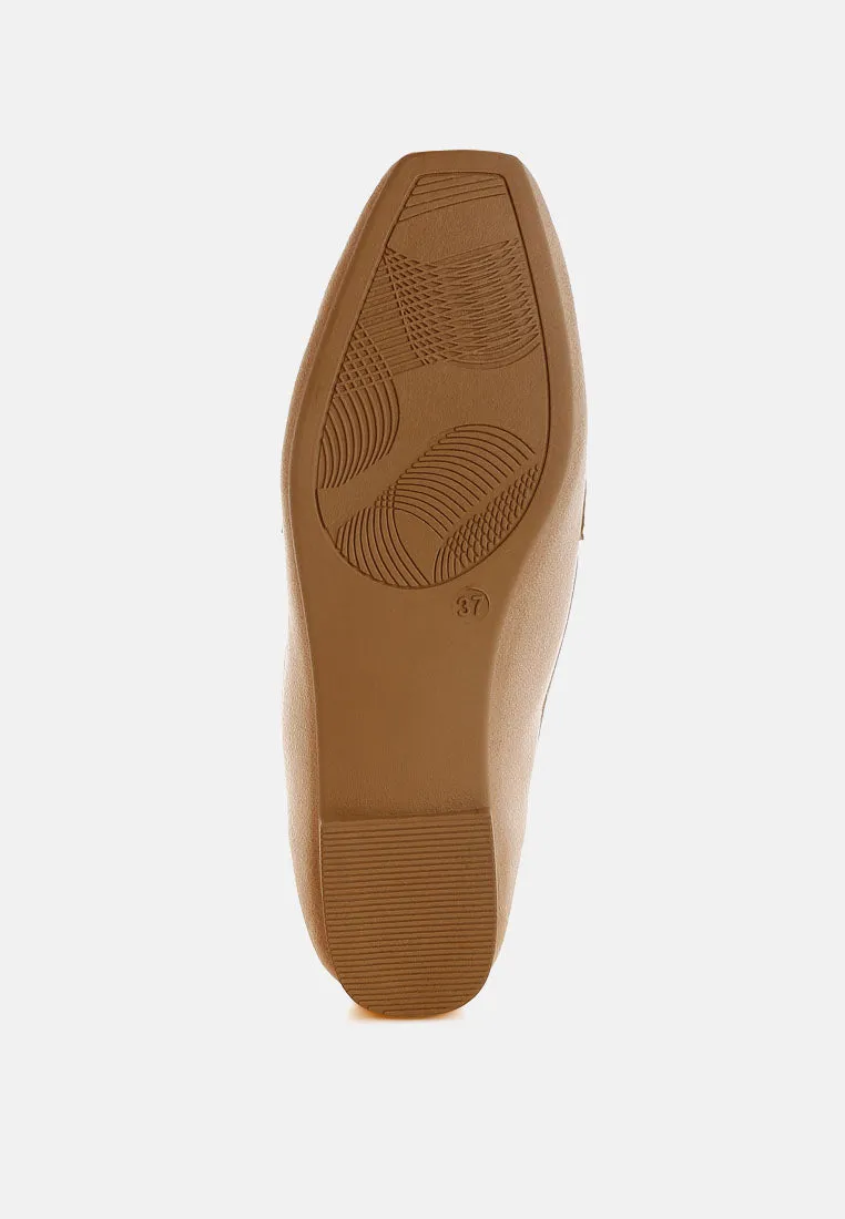 Penny Strap Studded Loafers By RUW
