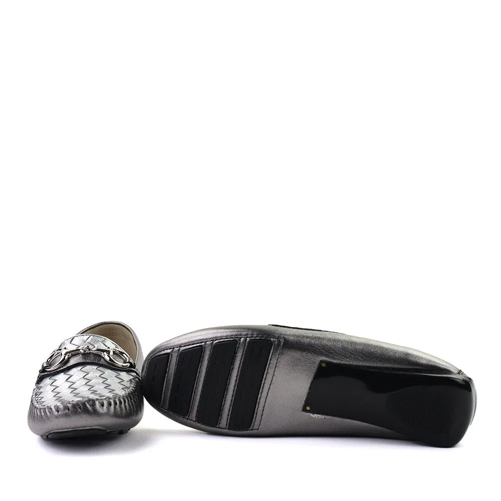 Perlata Anthracite/Silver Combo