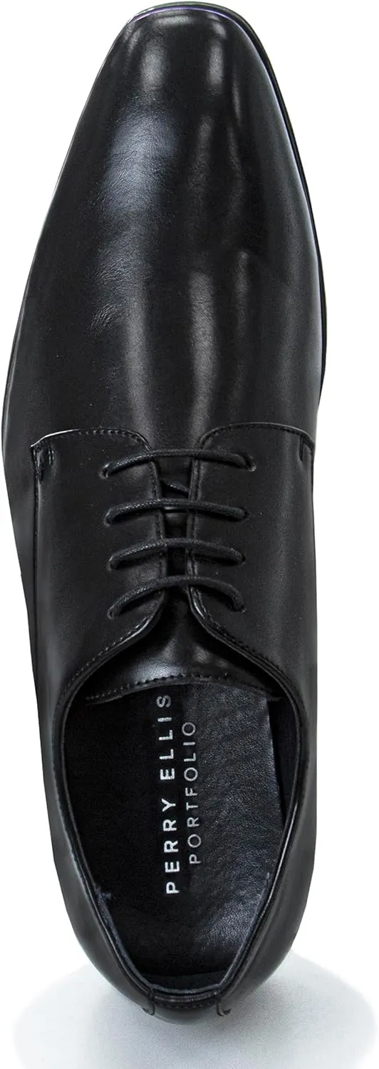 Perry Ellis Men's Dress Portfolio Plain Toe Oxford Shoes Formal Classic