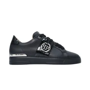 Philipp Plein Men's Leather Lo-Top Sneaker