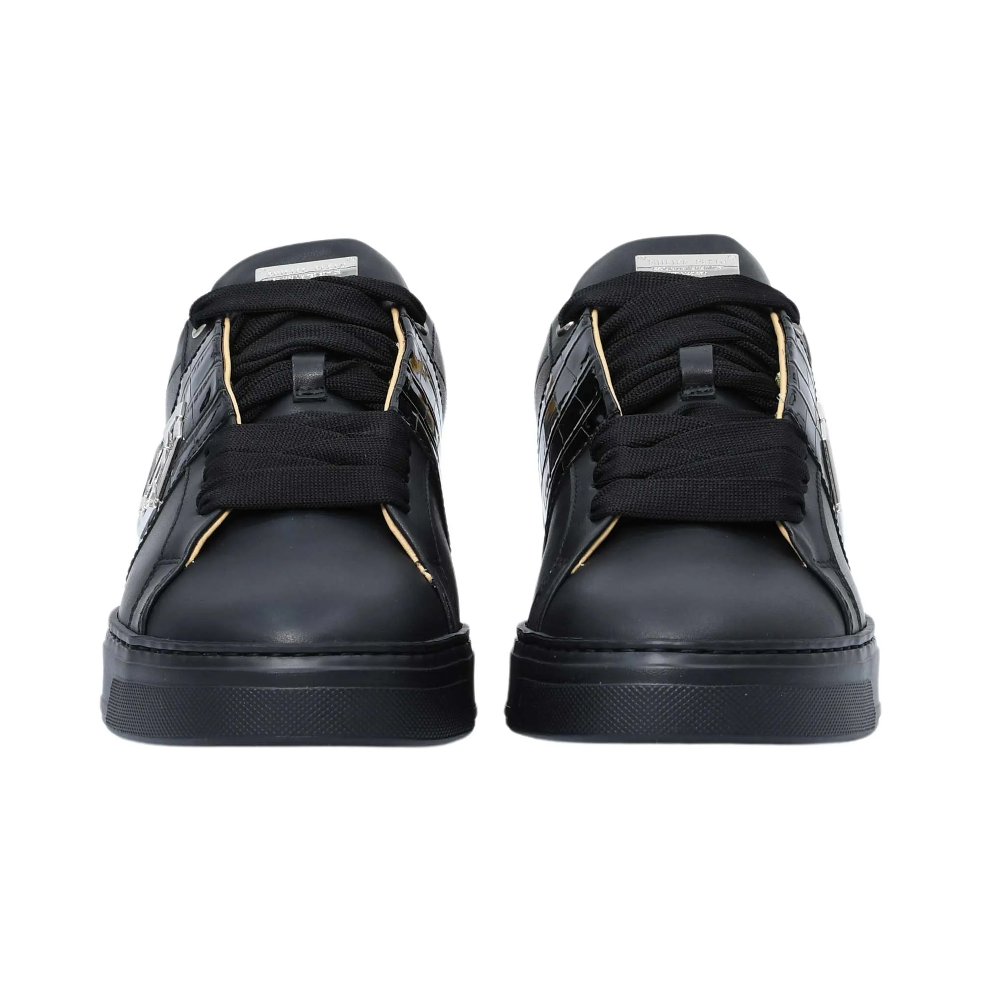 Philipp Plein Men's Leather Lo-Top Sneaker