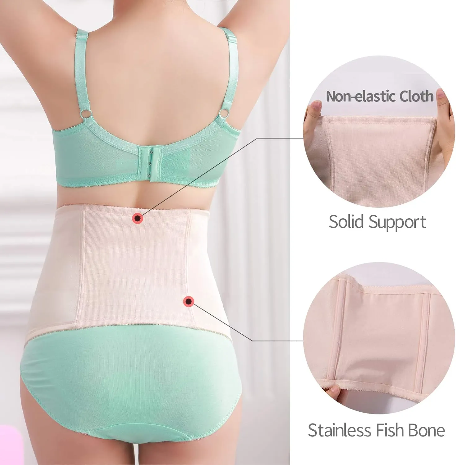 picotee C Section Postpartum Belly Band Wrap Abdominal Binder Fajas Postparto Cesarea Post Partum Waste Shrinker