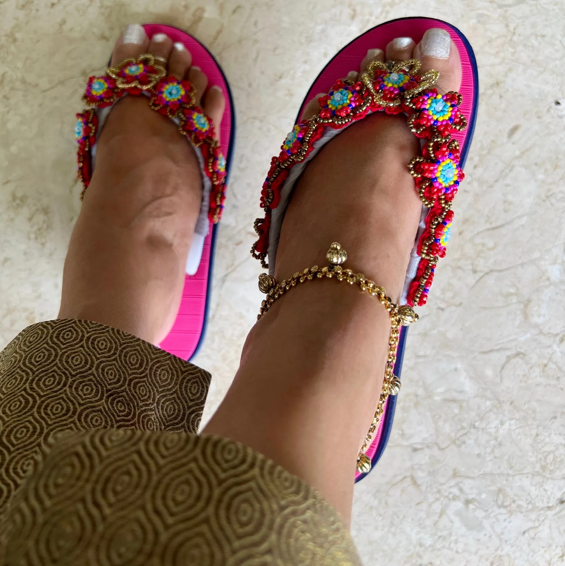 Pink Flip Flops - Opulence