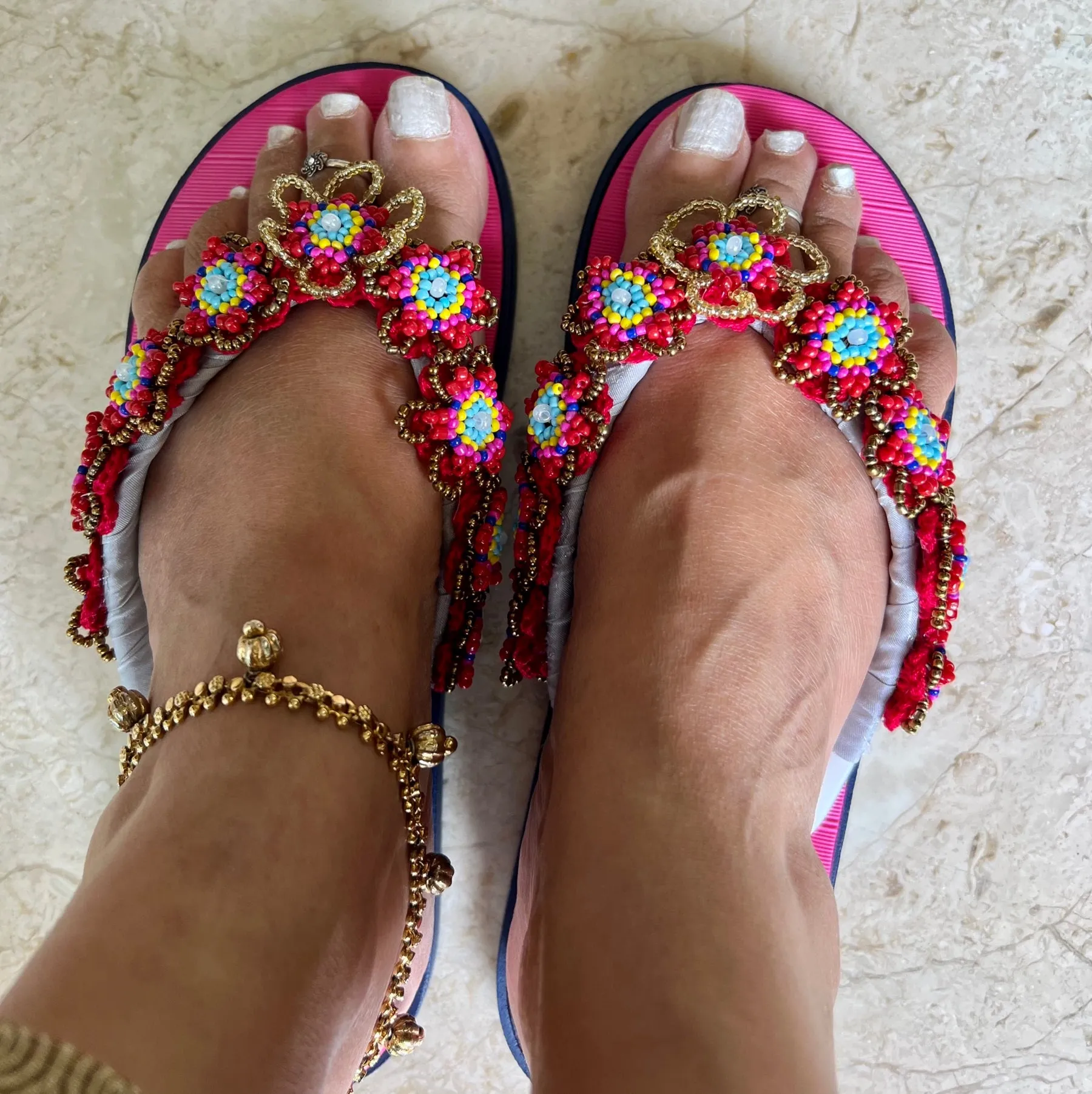 Pink Flip Flops - Opulence
