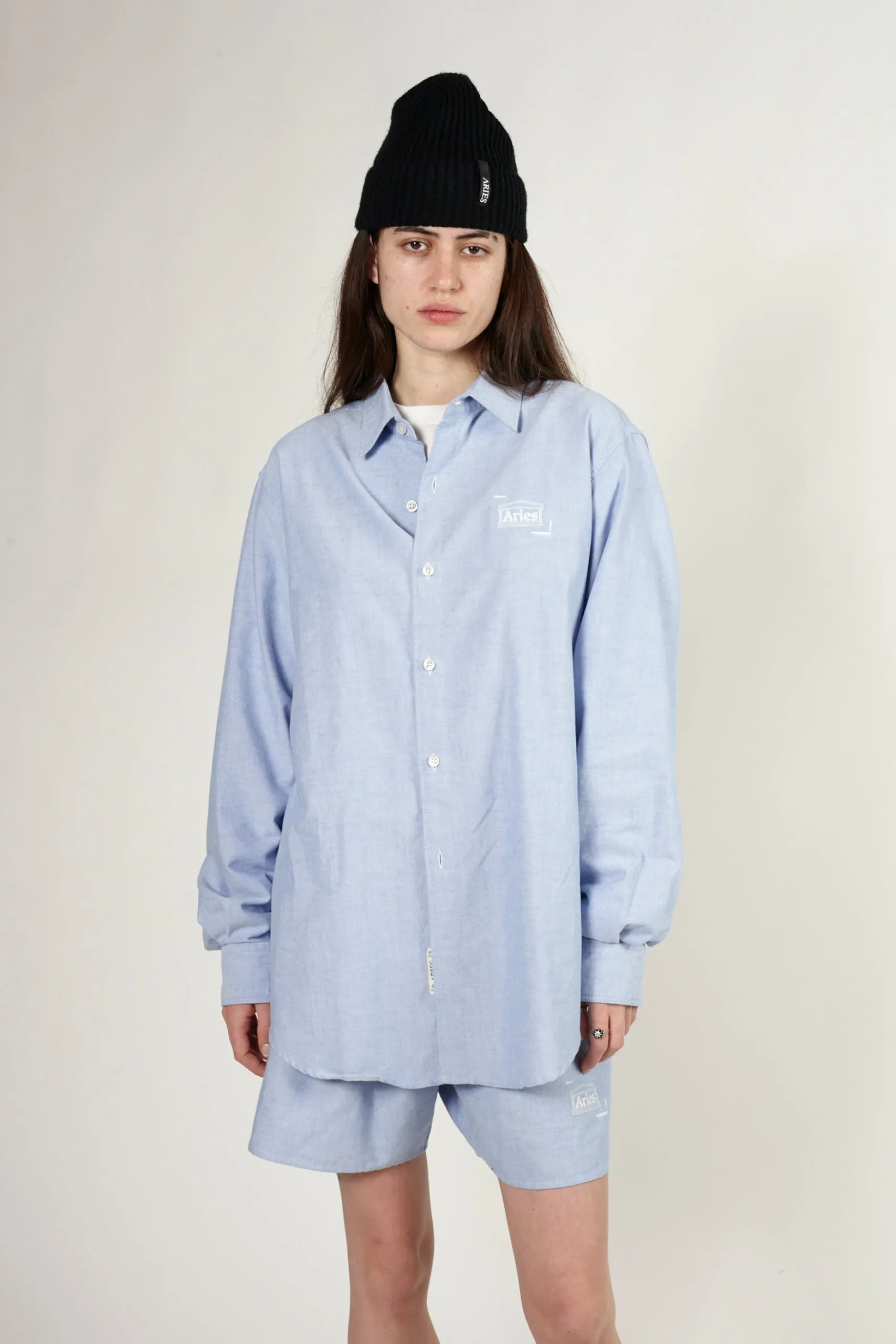 Plain Oxford Temple Shirt
