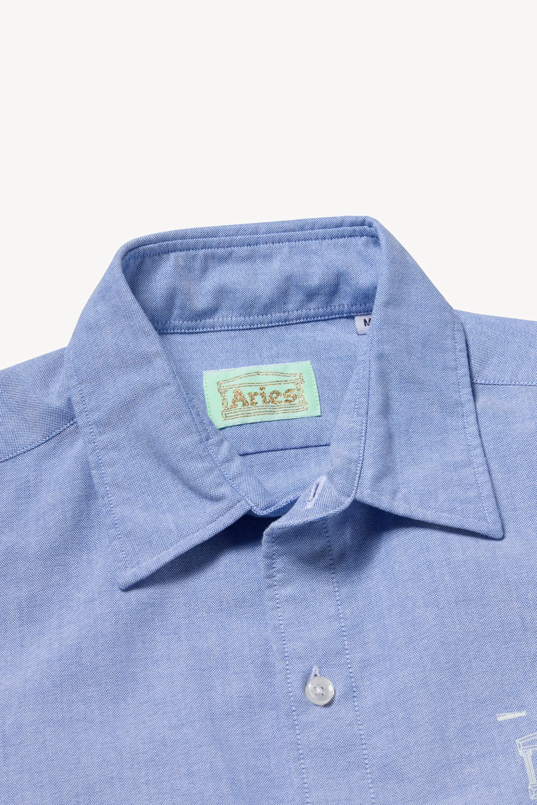 Plain Oxford Temple Shirt